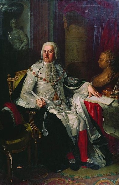 Vladimir Lukich Borovikovsky Portrait of Alexander Rumyantsev